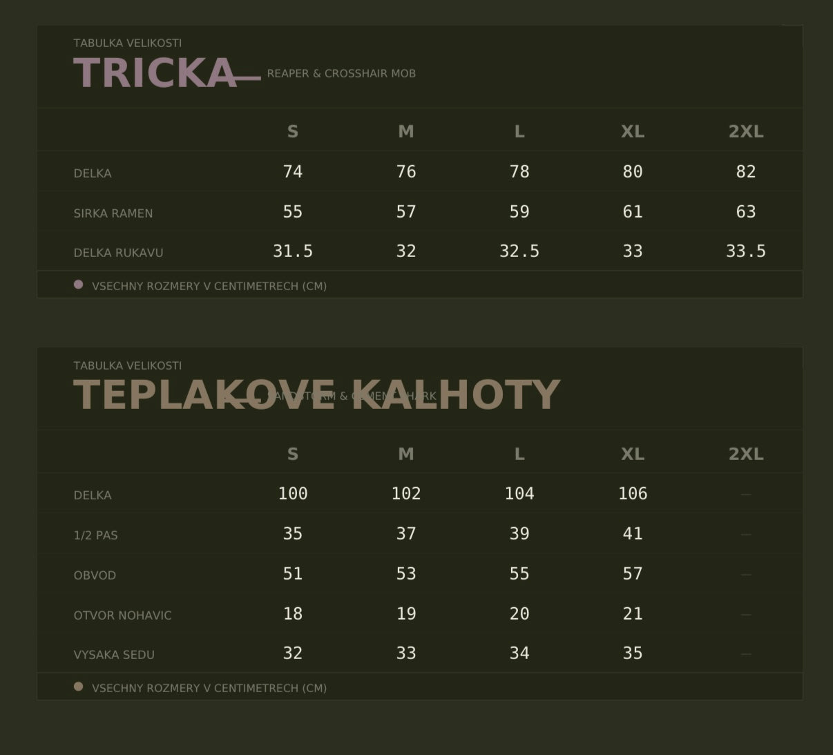 Triko CROSSHAIR MOB